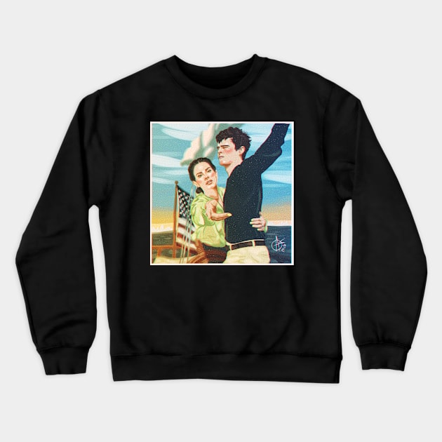 Normal Rockwell (standar version) Crewneck Sweatshirt by Alejandro Os Art